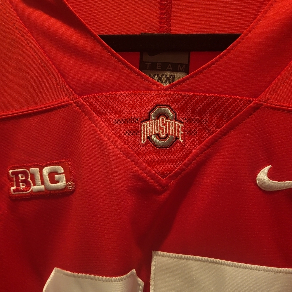 Nike Team Ohio State Buckeyes Joey Bosa Football Jersey #97 Red Size 3XL New! - Picture 3 of 10